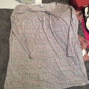 Guc,  Liz Claiborne multi color sprinkle top